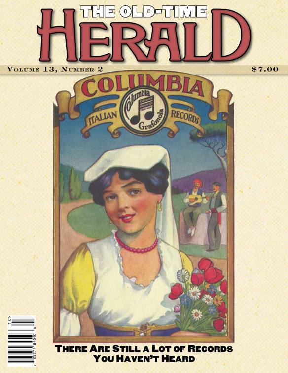 Old Time Herald Fall 2015 cover